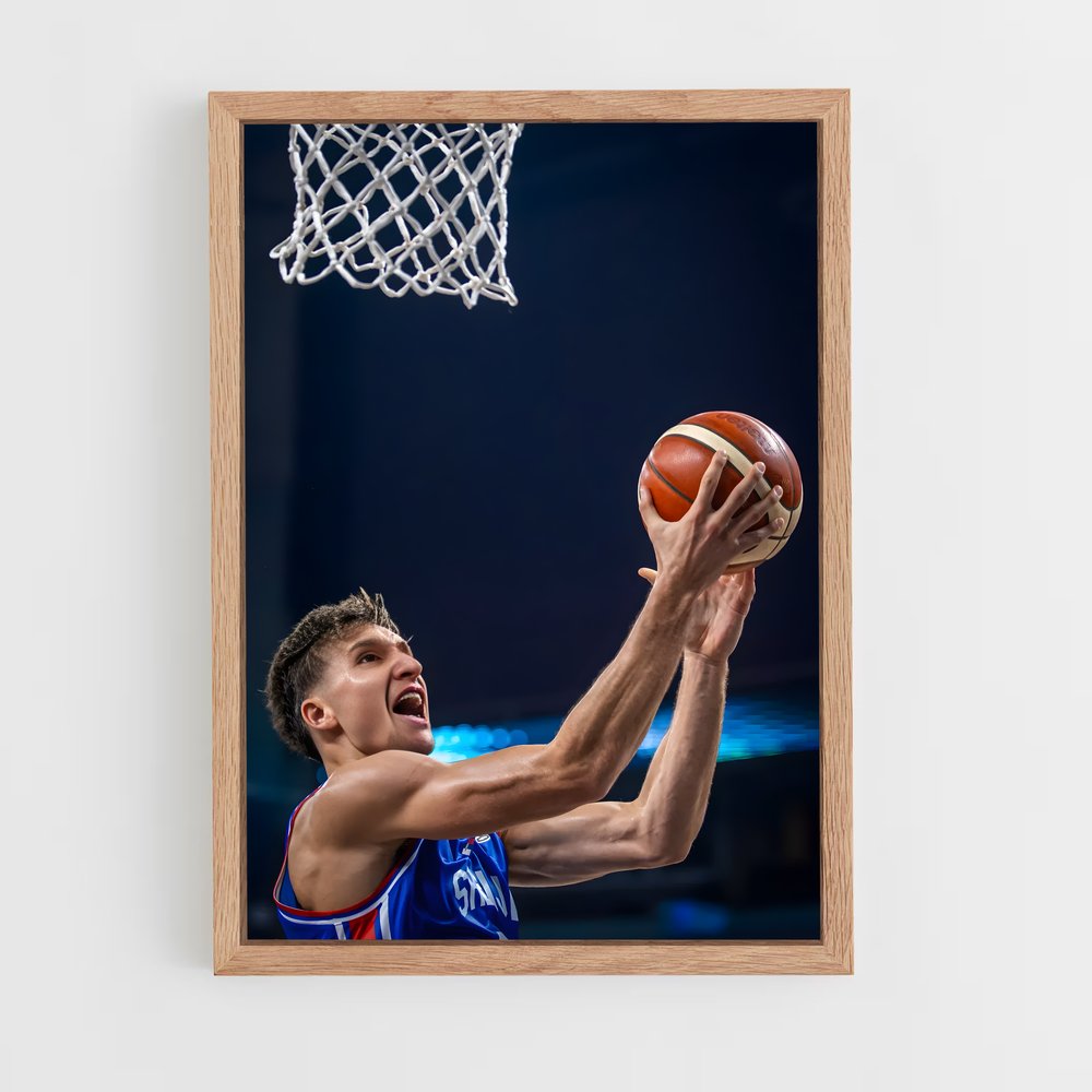 Poster Bogdan bogdanovic slam – affiche Basketball (vue 4)